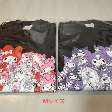 이토 준지 산리오 쿠로미 토에이 마이멜로디 러기드 T셔츠 M 사이즈