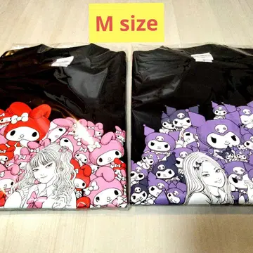 이토 준지 산리오 쿠로미 토에이 마이멜로디 러기드 T셔츠 M 사이즈