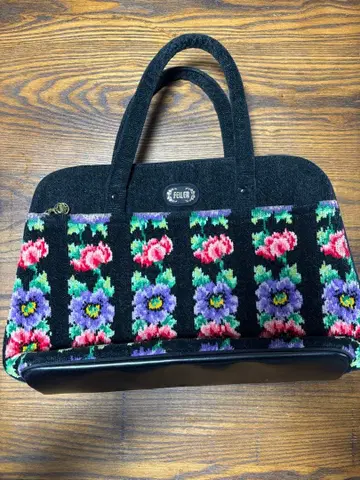 [ 거의 미사용 ] FEILA 페이러 꽃무늬 토트백