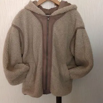 cepo 퍼시픽 보아 후드 자켓 베이지