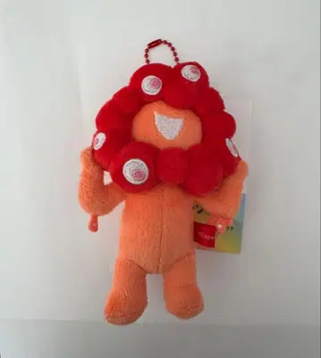 최애 컬러 미야쿠미야쿠 볼 체인 마스코트 빨간색