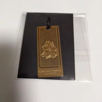 무민 골드 컬러 책갈피 (미사용 새상품)