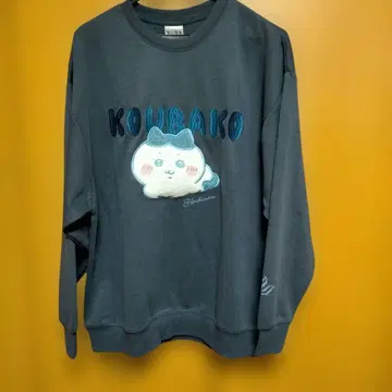 하치와레 Koubako 맨투맨 다크 그레이 남성용 M