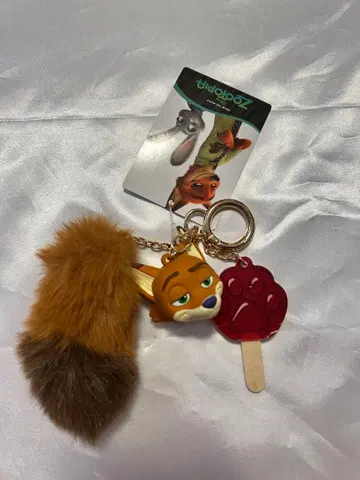 시마무라 주토피아2 닉 와일드 입체 참 키링