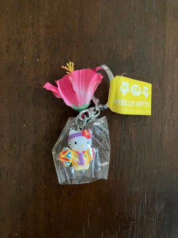 헬로키티 고토치 키티 오키나와 키링 레어