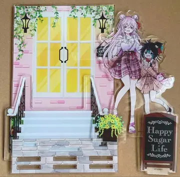 해피 슈가 라이프 아크릴 디오라마