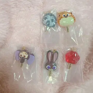 주토피아 아이스캔디 참 5종 세트