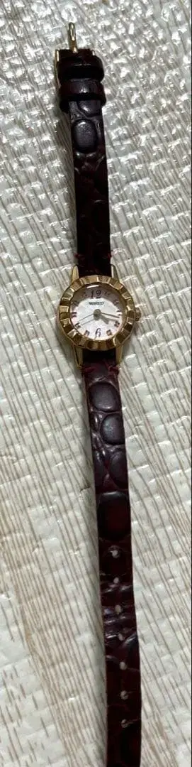 WIRED 손목시계 핑크 골드 보르도