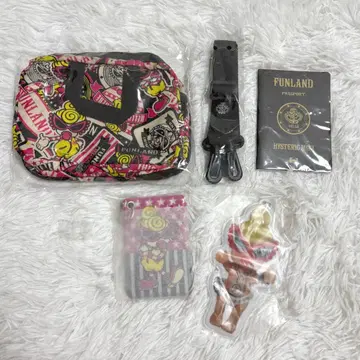 히스테릭 미니 FUNLAND 2013 북 파우치 세트