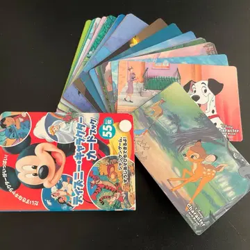 디즈니 캐릭터 카드북 55장