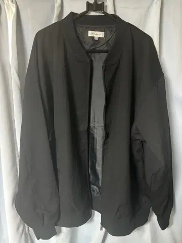 블랙 MA-1 플라이트 자켓