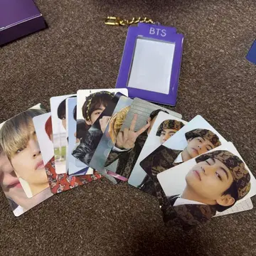 BTS 타렌트 카드 V 12장 + 카드 케이스 패스 케이스