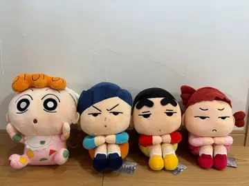 짱구는 못말려(크레용 신짱) 기다림 시리즈 신짱 외 봉제 인형 뽑기 게임