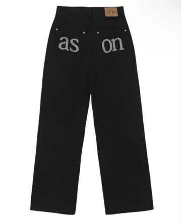 ason 데님 SMOG WIDE PANTS 하의 M 시즈니룩 한국