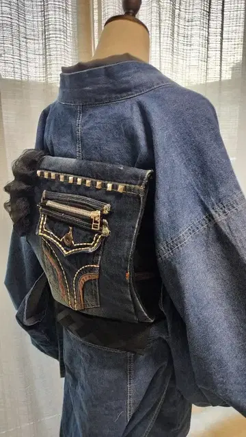 [만들어진 허리띠] 데님!