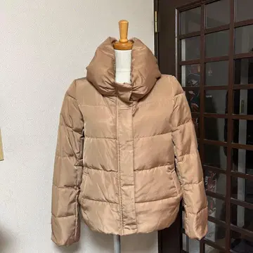 [미사용 새상품] 베이지 숏 다운 자켓