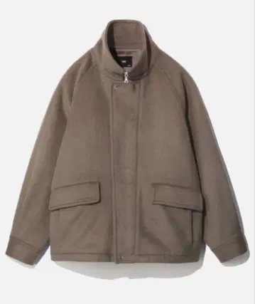 HARE 울 스탠드 ZIP 블루종 S 사이즈