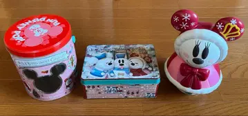디즈니 2018 크리스마스 스노우 스노우 빈 캔 세트