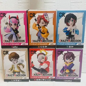 CrazyRaccoon 피규어 묶음 판매 GIGO 한정판 CR 컴프