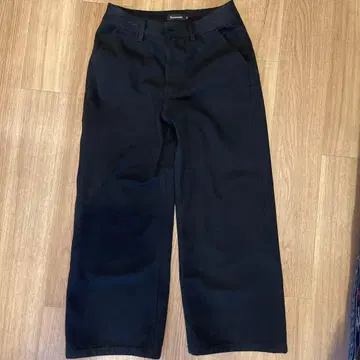 Asapmode 블랙 와이드 팬츠 M 사이즈