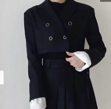 다즐링 본딩 숏 자켓