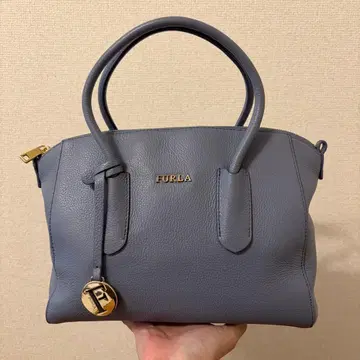 FURLA 블루 숄더백