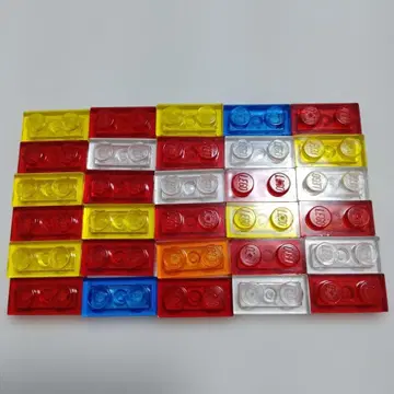 레고 블록 세트 투명 다색