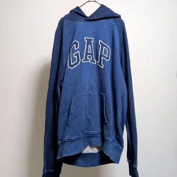 갭 후드티 인디고 블루 M 입을수록 변화