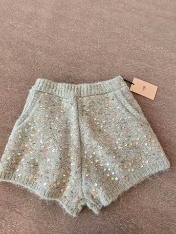 미사용 새상품 eimy istoire 니트 숏팬츠