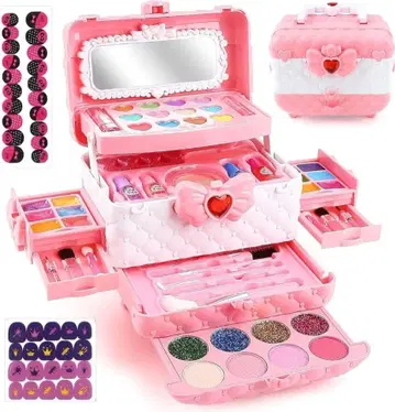 어린이용 메이크업 세트 하트 모티브