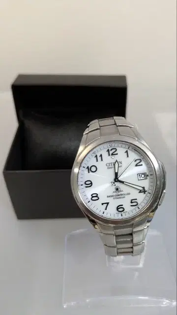 시티즌 아테사 에코 드라이브 티타늄 남성용 손목시계 작동품 CITIZEN