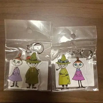 무민 팝업 스토어 한정판 아크릴 키링 세트