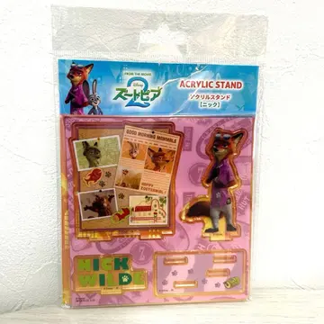 주토피아2 아크릴 스탠드 닉 와일드