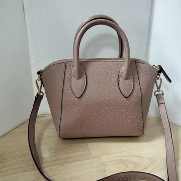 라시엠 핑크 가죽 2way 숄더백 S 사이즈