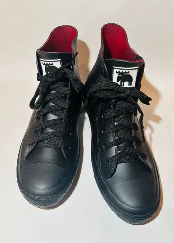 moz 하이컷 레인 신발