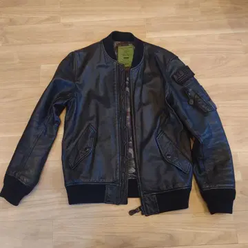 XLARGE 블랙 가죽 자켓 S