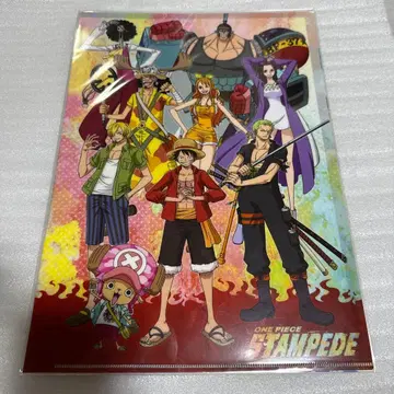 원피스 스탬프 클리어 파일 세트