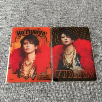 카리스마de스테이지 이토 후미야 블레이크 랜덤 클리어 카드 쿄야마 하루