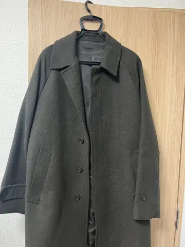 유니클로 싱글 브레스 코트 L