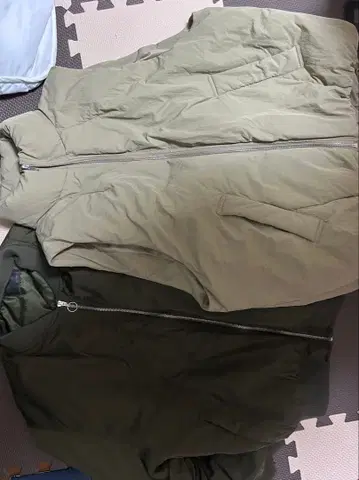 Techichi 다운 베스트 스핀클 점퍼