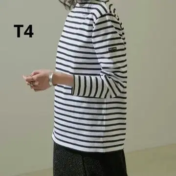 인기 새상품급 세인트 제임스 웨쌍 T4 사이즈 화이트 x 블랙