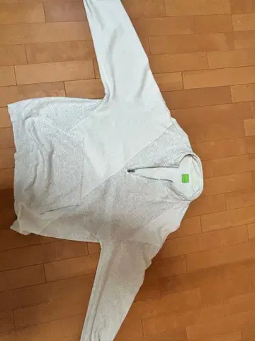 HUF 하프 지퍼 맨투맨