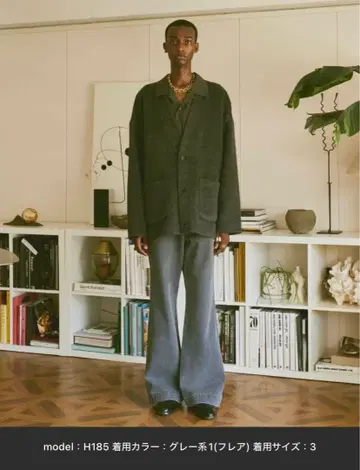 [ soerte ] 플레어 페이드 데님