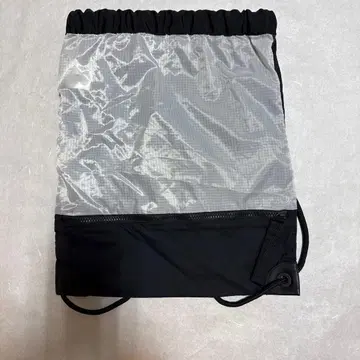 lululemon 냅색 블랙/화이트 투명