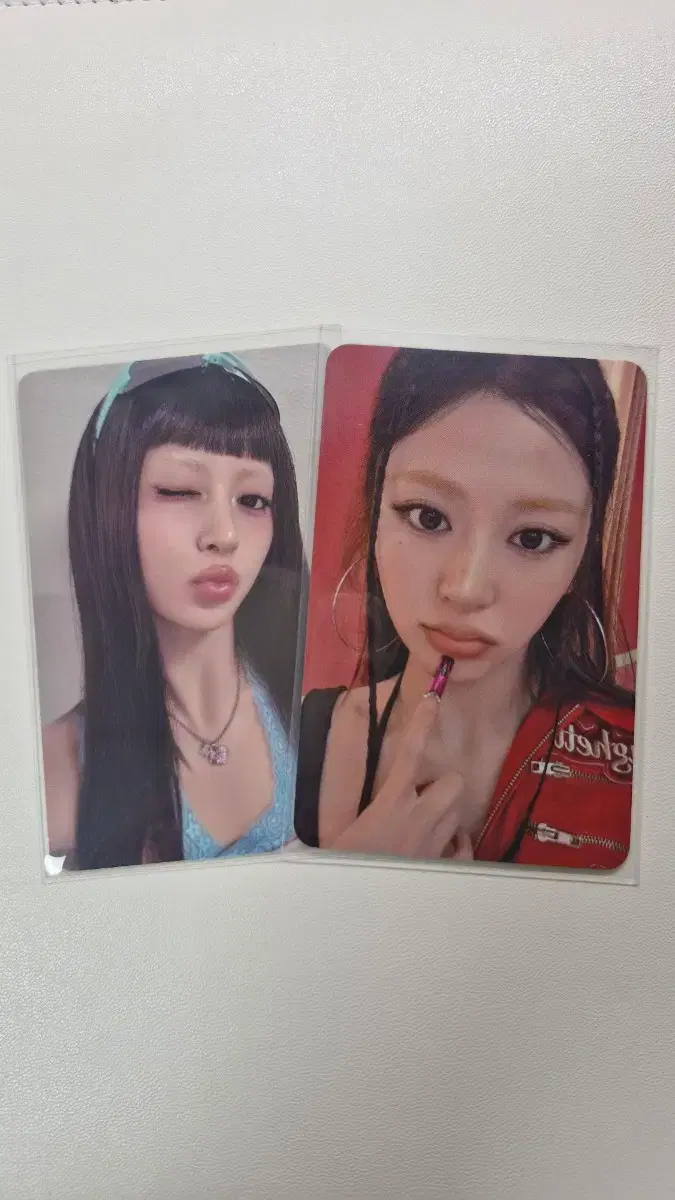 Le Sserafim Huh Yunjin Spaghetti Music Art Blue Dream Media unreleased photocard