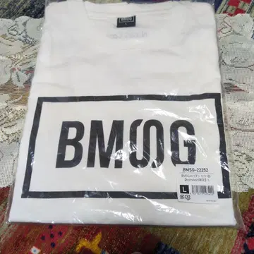 BMSG 로고 T셔츠 화이트