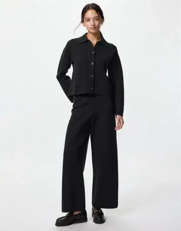 워셔블 밀라노 리브 팬츠 유니클로