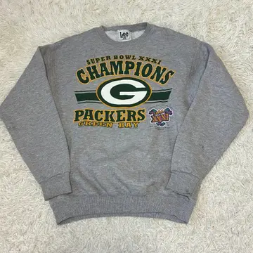 Lee 구제 의류 90s 그린베이 패커스 맨투맨 트레이닝복