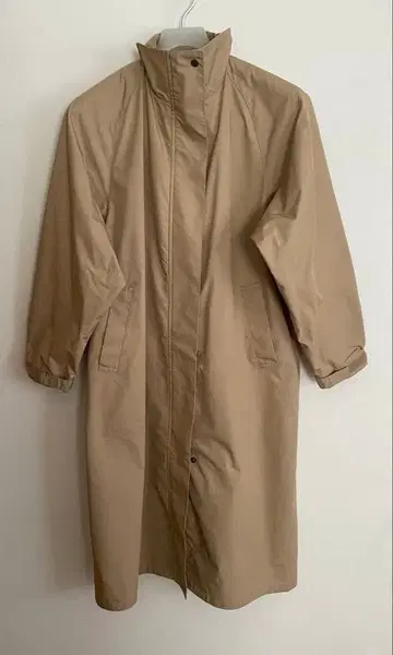 무인 발수 스탠드 카라 코트