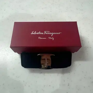 Salvatore Ferragamo 블랙 머리핀